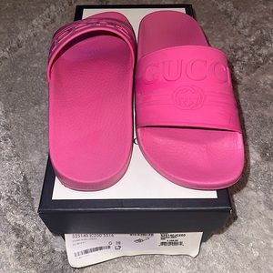 Women’s Gucci Logo Slides